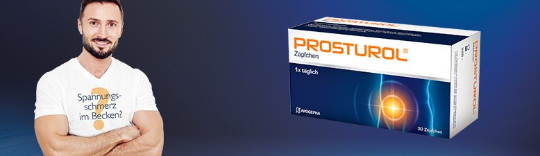 Spannungsschmerz im Becken? Mit Prosturol® entspannt gegen den Schmerz